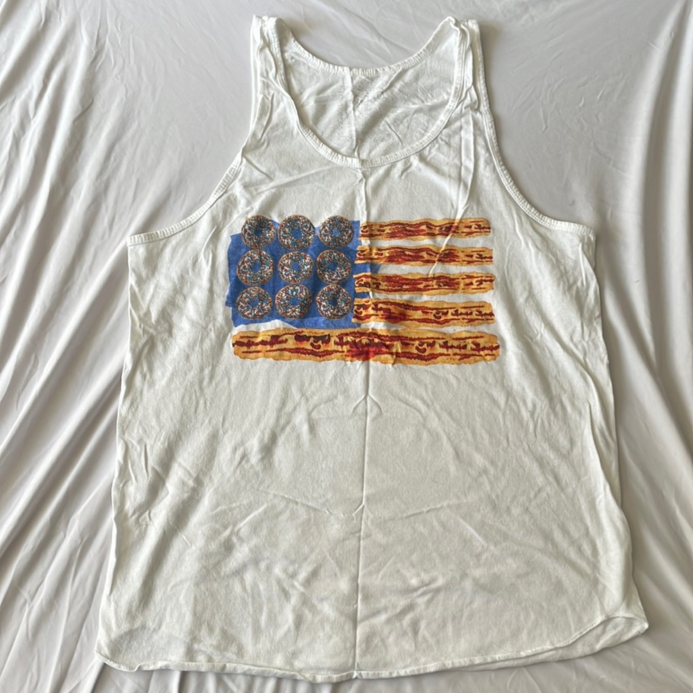 Donut Bacon Flag t-shirt